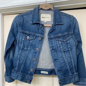 AG | Theory denim jacket small in a great condition!
